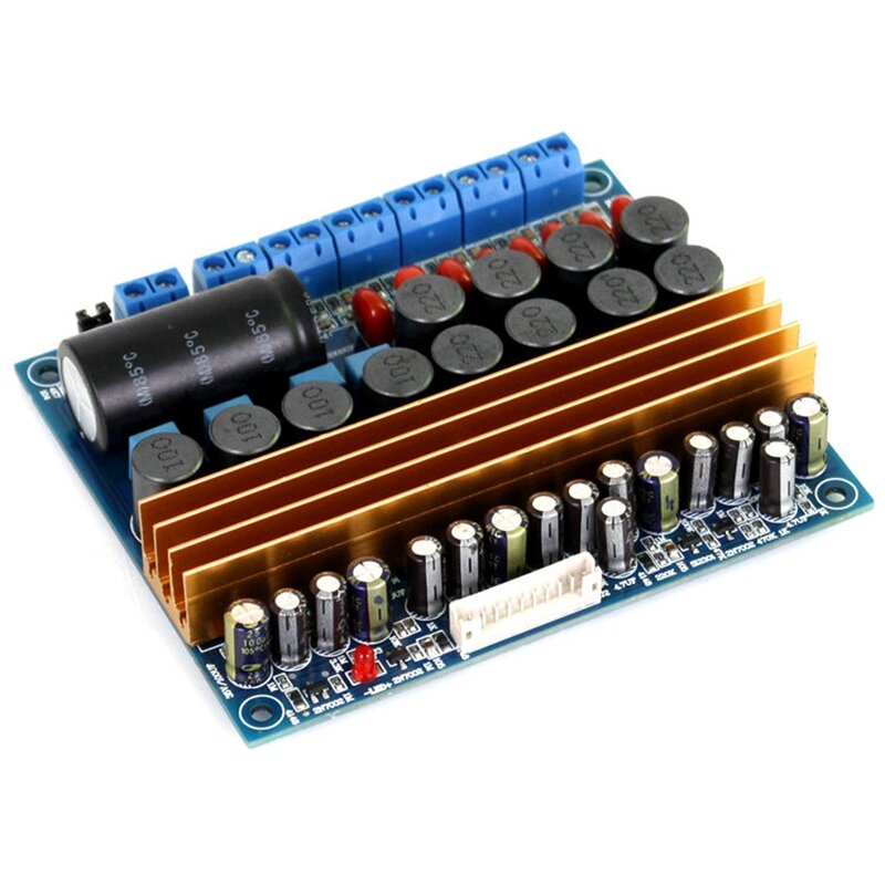 Elecbee 5.1 Channel Class D Digital Power Amplifier Board TPA3116 DC18‑24V Audio Protection Module