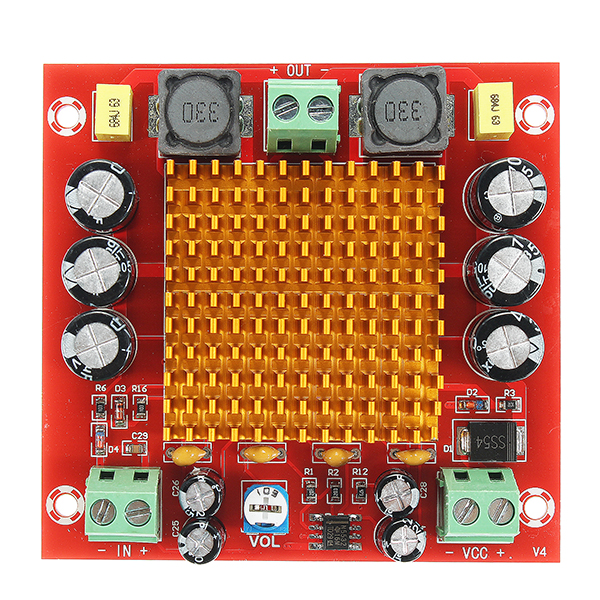 XH-M544-DC-12V-24V-150W-TPA3116DA-TPA3116-D2-Mono-Channel-Digital-Power-Audio-Amplifier-Amp-Board-1202776