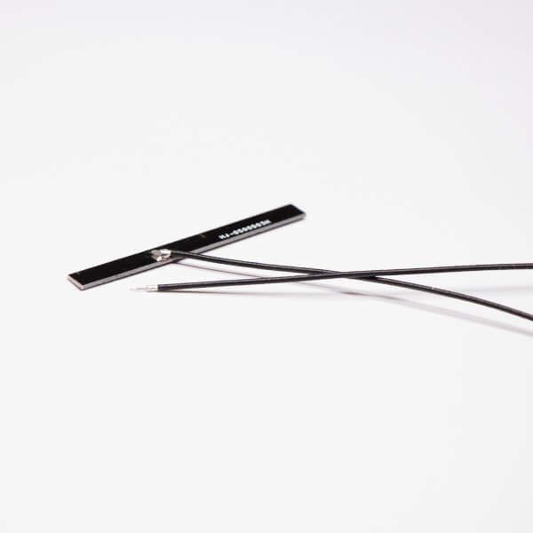Elecbee 2pcs Antenna for WIFI PCB 2.4Ghz Solder Gray Coaxial Cable RF1.13+TD