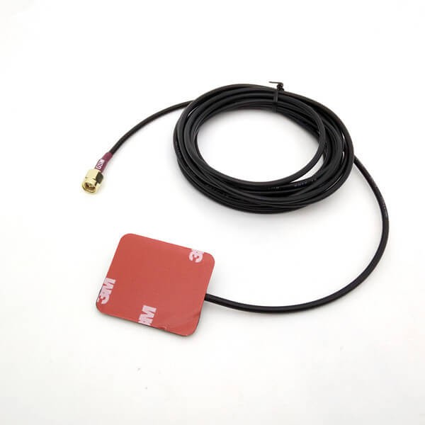 Elecbee GSM Panel Antenna Adhesive Mounting RG174 Coaxial Cable 35X29X0.4mm
