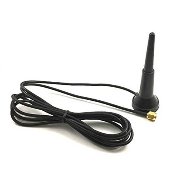 Elecbee 433MHz High Gain Antenna 3dBi Waterproof Sucker Antenne With SMA Plug RG174 Cable