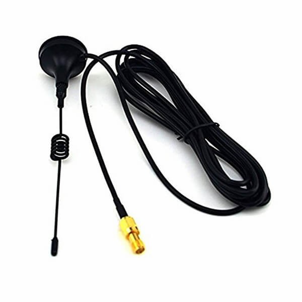 Elecbee Antenna Cable 433MHz 3dBi Magnetic Base with Straight SMA Male to Female Adapter