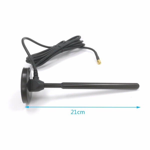Elecbee Best Antenna for 433MHz Sucker Antenna 3M Extension Cable SMA Male