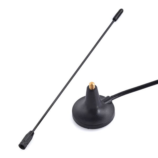 Elecbee High Gain 433MHz Antenna 3dBi Magnetic Base SMA Male Antenna with RG174 Cable