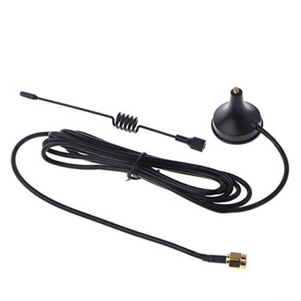 Elecbee Magnetic Base Antenna 3dBi SMA Male RG174 Cable 1.5M 433MHz Antenna