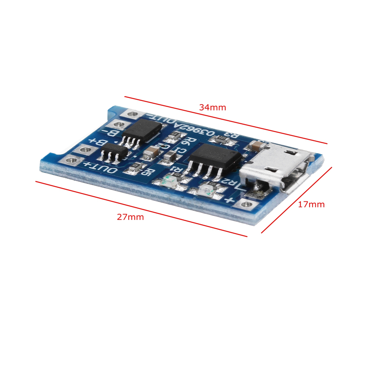 20Pcs-TP4056-Micro-USB-5V-1A-Lithium-Battery-Charging-Protection-Board-TE585-Lipo-Charger-Module-1734585