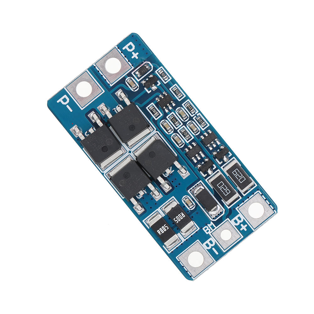 Elecbee 3pcs 2S 10A 7.4V 18650 Lithium Battery Protection Board 8.4V Balanced Function Overcharged Protection