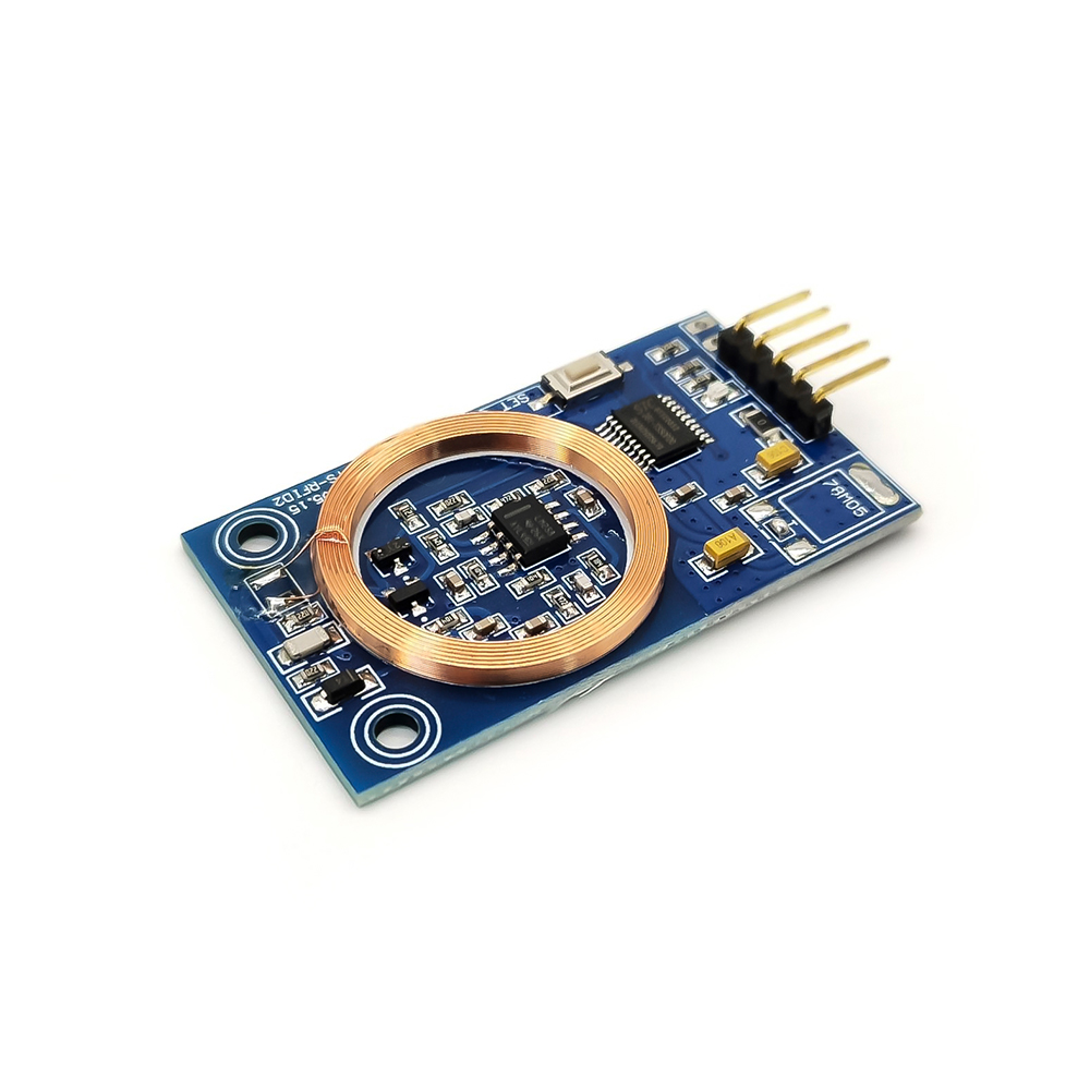 Elecbee ID Card Decoder RFID Reader Module 125KHz TK4100 UART Output Board For Access Control DIY Modification