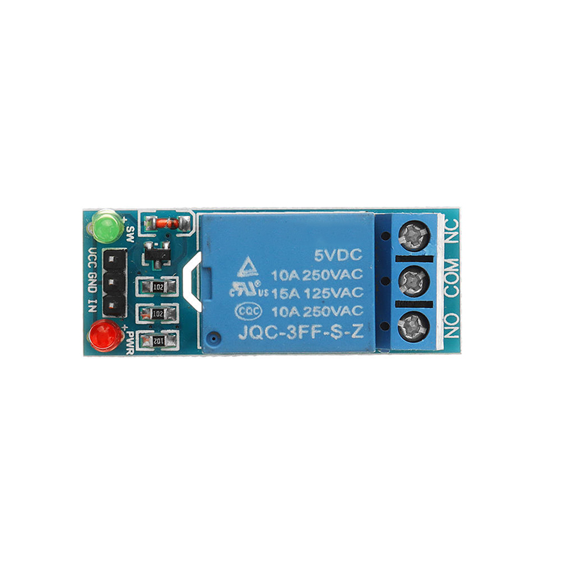 Elecbee 10pcs 5V Low Level Trigger One 1 Channel Relay Module Interface Board Shield DC AC 220V