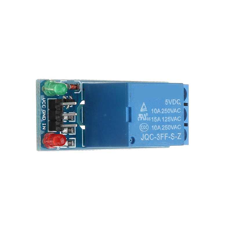 Elecbee 2Pcs 5V Low Level Trigger One 1 Channel Relay Module Interface Board Shield DC AC 220V