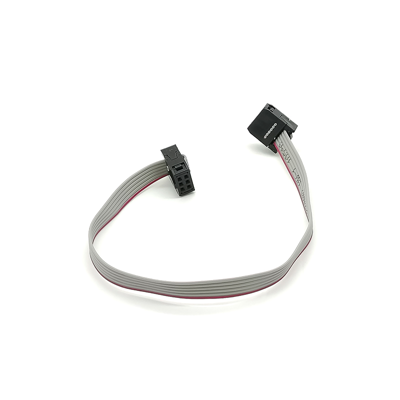 Elecbee 2.54mm Pitch 2x3 Pin 6 Pin 6 Wire IDC Flat Ribbon Cable Length 20cm