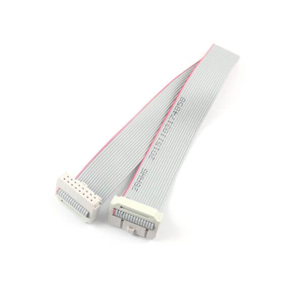 Elecbee 2.54mm Pitch 2x8 Pin 16 Pin 16 Wire IDC Flat Ribbon Cable Length 30cm