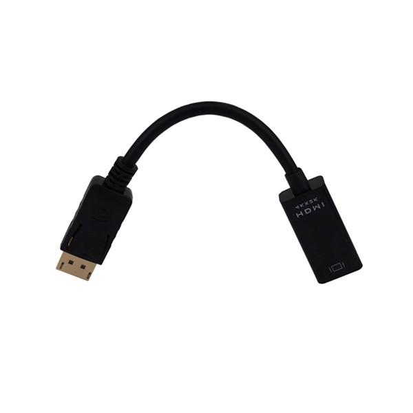 Elecbee 20pcs 4K DP to HDMI Conversion Cable Support HD 4K*2K Display Resolution