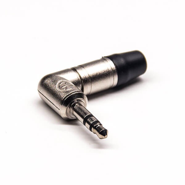 Elecbee Right Angle 3.5mm Connector Original Audio Male Plug For Cable