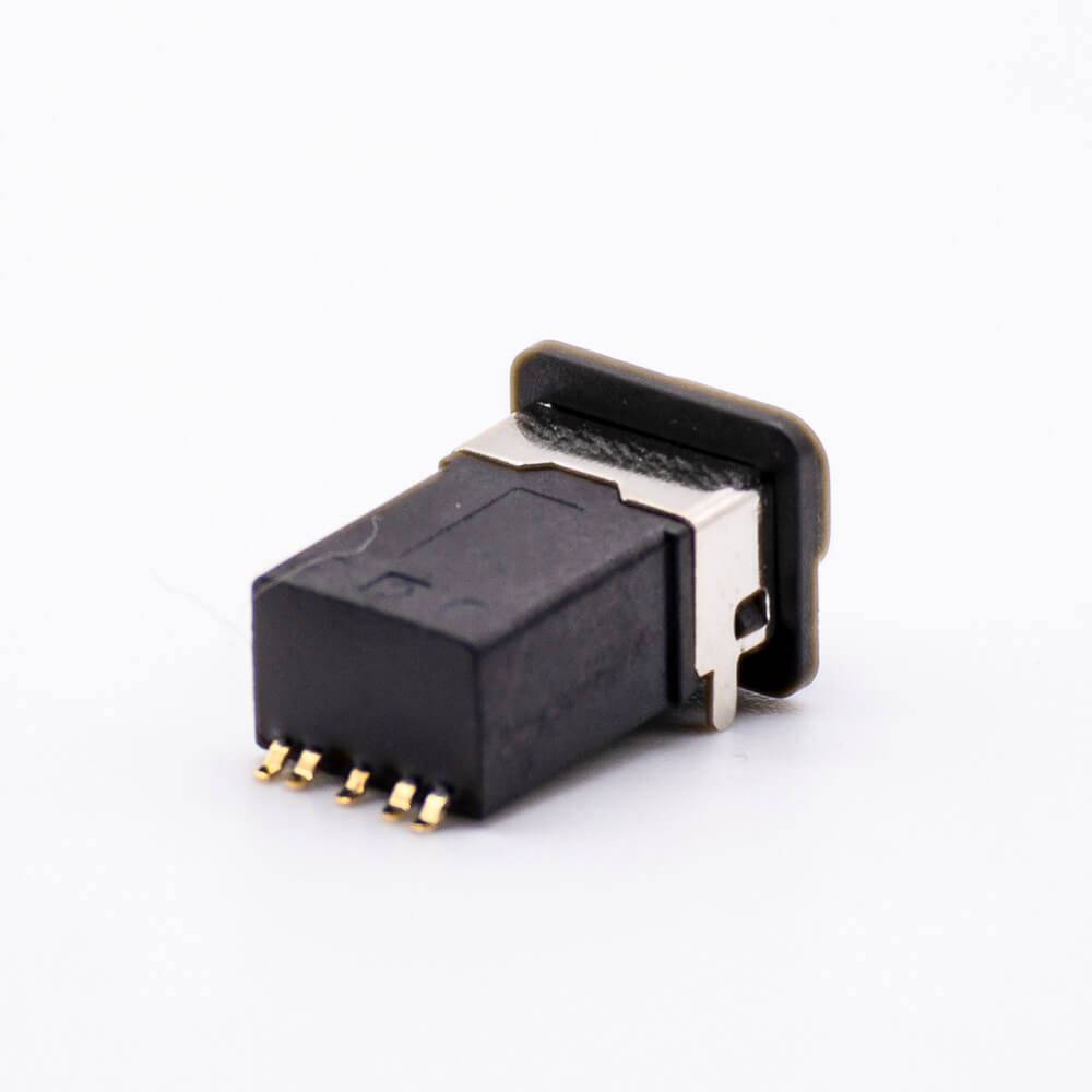 Elecbee Waterproof Earphone Jack Female Audio 3.5mm 4 poles SMT IP67