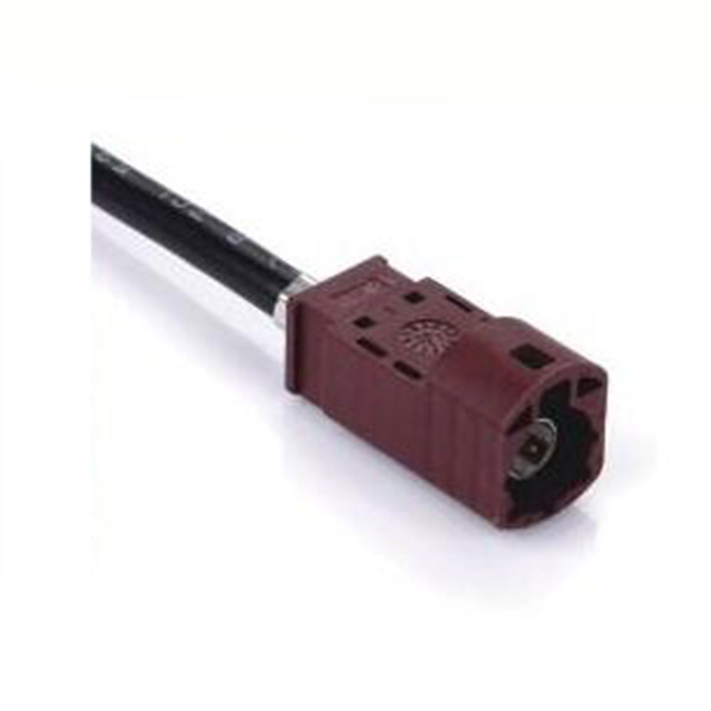 Elecbee HSD Cable D Code 4P Straight Male Connector GSM Network Signal Single End Extension 0.5m