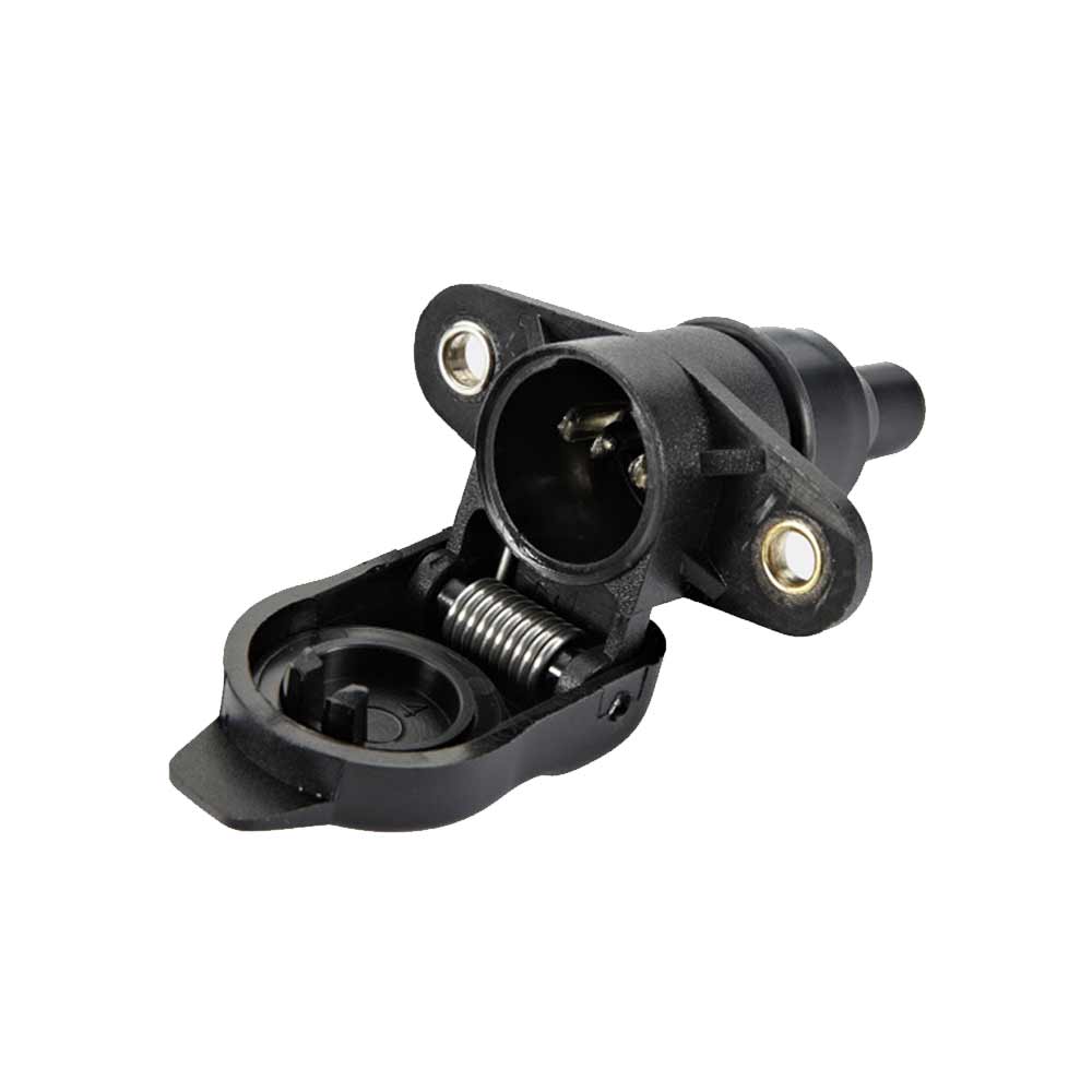 Elecbee 2 Pin 3 Pin 12V Socket Truck Cable Connector European Style Trailer Signal Light Display