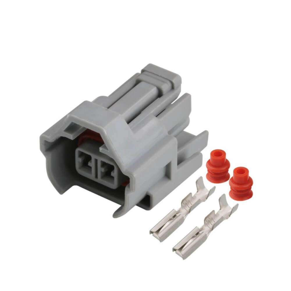 Elecbee 2Pin adapter male plug female socket Injector Adapters To Jetronic/Ev1 Adapter