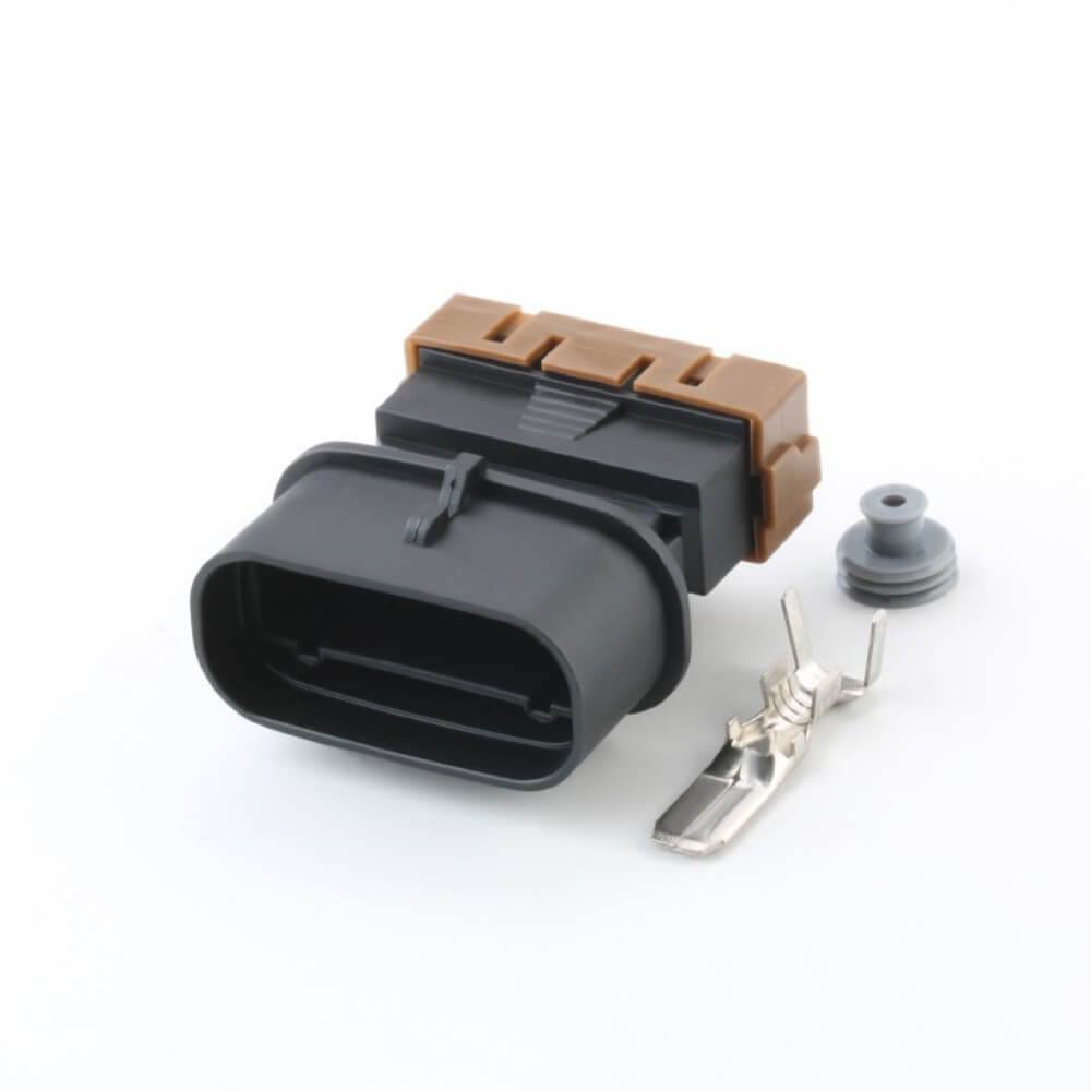 Elecbee 3 Pin Car Large Current High Power Auto Cable Male Plug Female Socket Wiring Waterproof Connector Pk011-03027 Pk015-03027