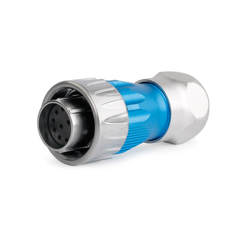 Elecbee DH24 12 Pin 400V 10A Female Plug Male Socket Metal Shell Aviation Connector Power Cable Electrical Plug Socket Waterproof For Led Charge Port
