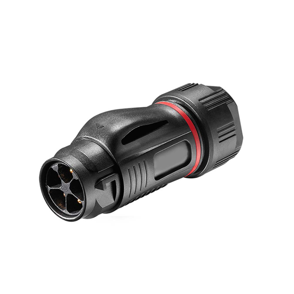 Elecbee PBT Housing Male Plug Female Socket Quick Adapter 5 Pin Waterproof Power Cable Connector