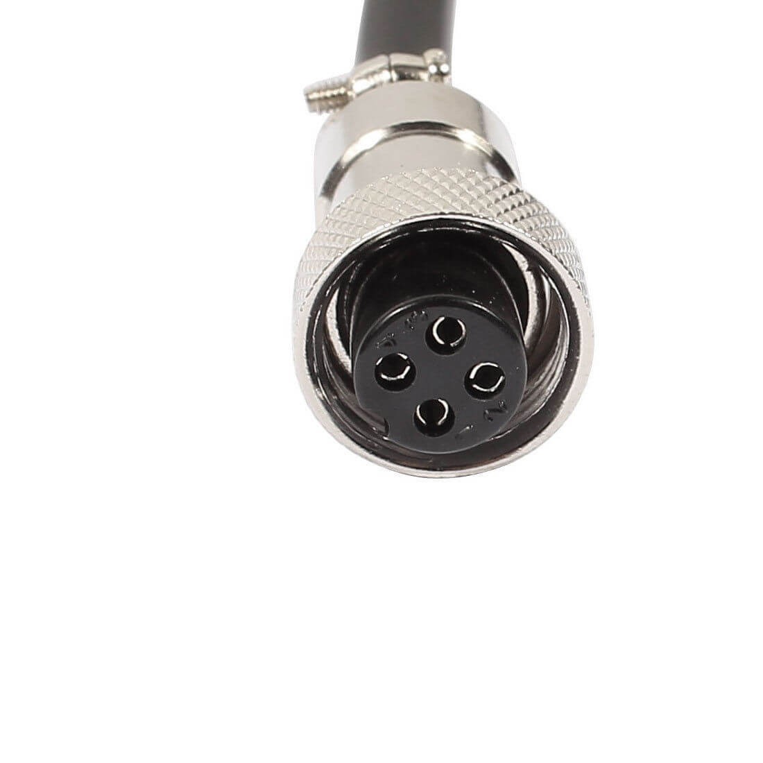 Elecbee GX12 Aviation Connector Butt-Joint Type 4pin  straight   Female with  1M Cable