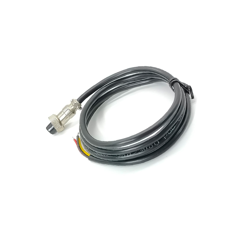Elecbee 10pcs GX12 Aviation Connector Butt-Joint Type 3pin  straight   Female with  1M Cable