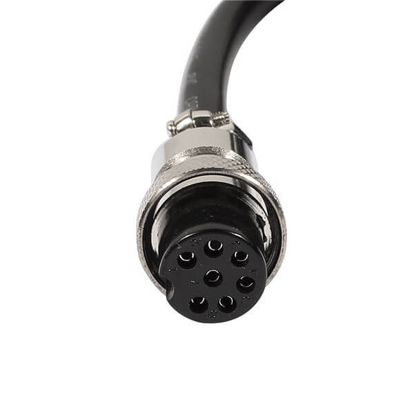 Elecbee 10pcs GX16 Aviation Connector  7pin  straight   Female  to straight  Female Butt-Joint Type with  1M Cable Butt-Joint Type