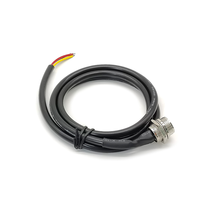Elecbee 10pcs GX16 Aviation Connector Panel mount 4pin  straight   Male with  1M Cable