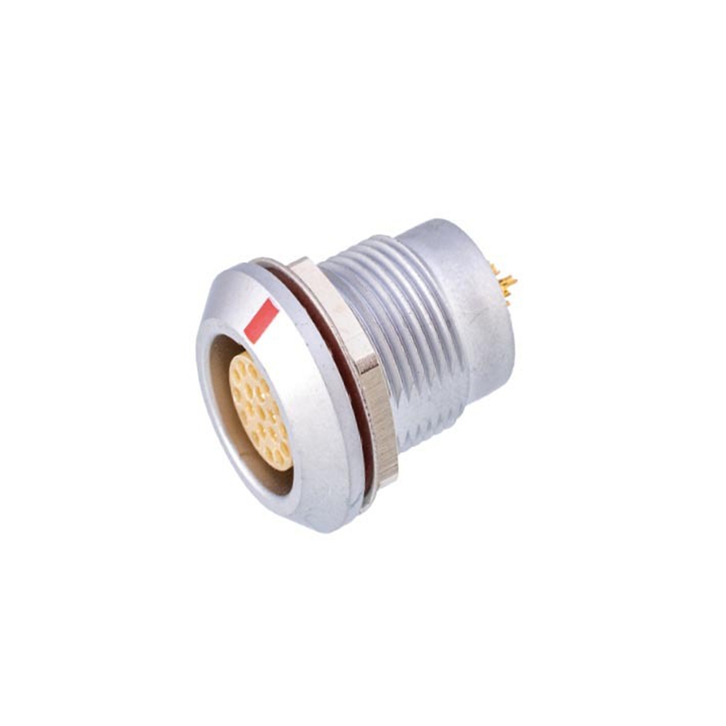 Elecbee Push Pull Self-Locking Connector B Series 3B MGG Fixed socket - watertight or vacuumtight Female 3Pin