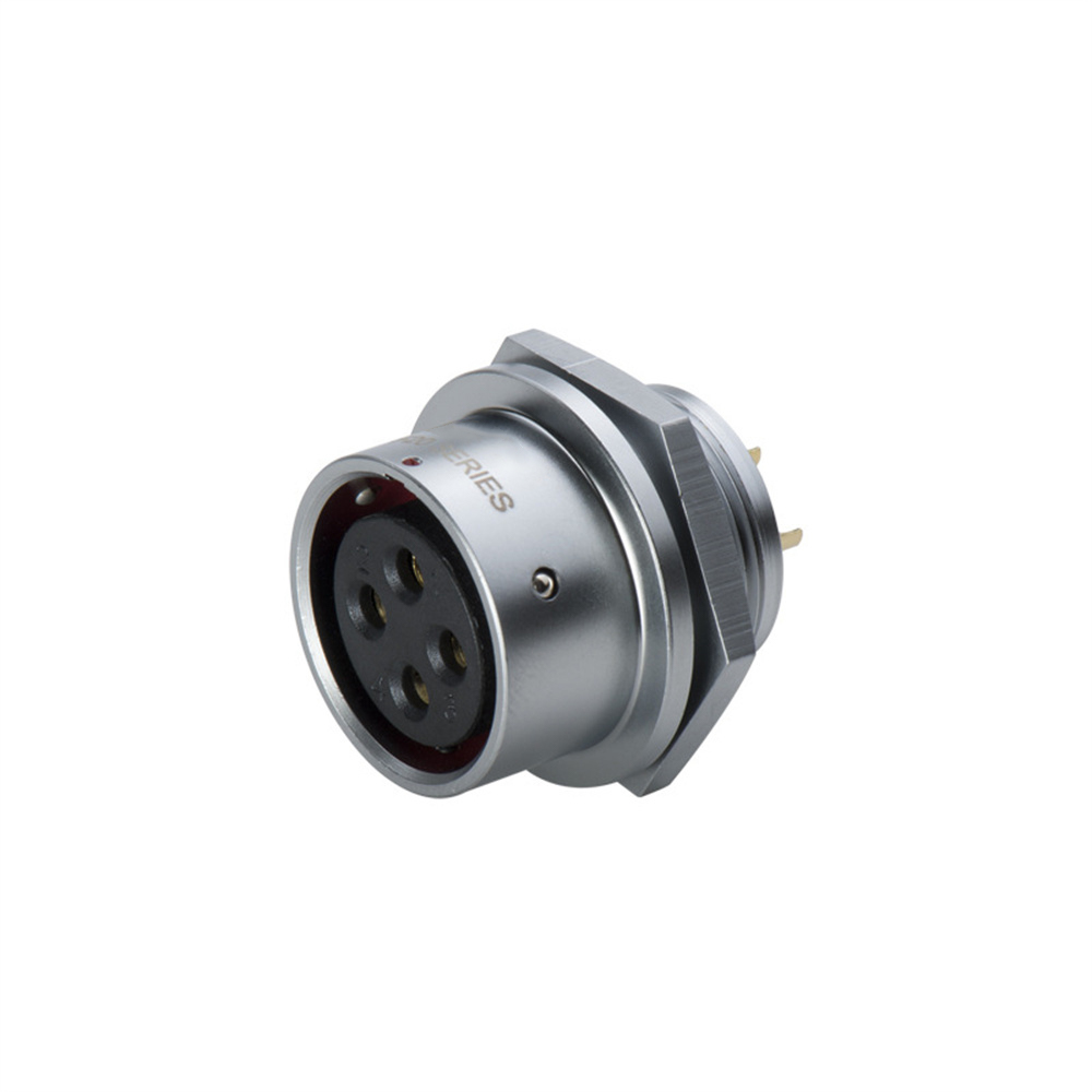 Elecbee SF2015/P2-2 Waterproof Female Socket Front-nut Mount Screw