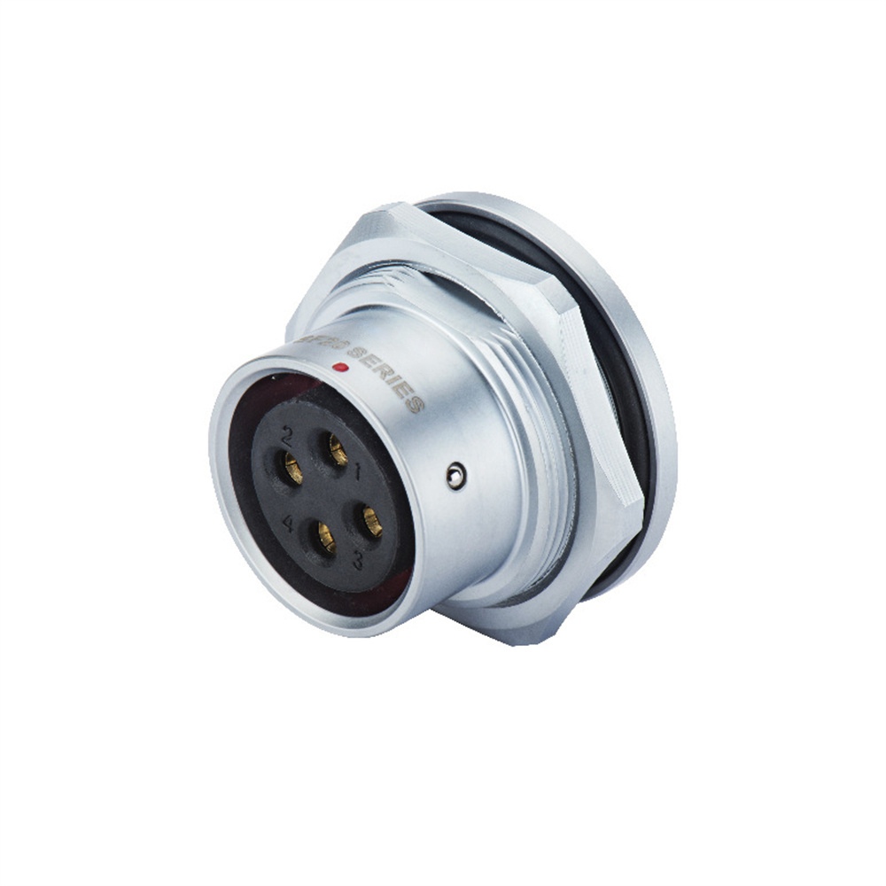 Elecbee SF2015/P6B Waterproof Male Socket Front-nut Mount Solder