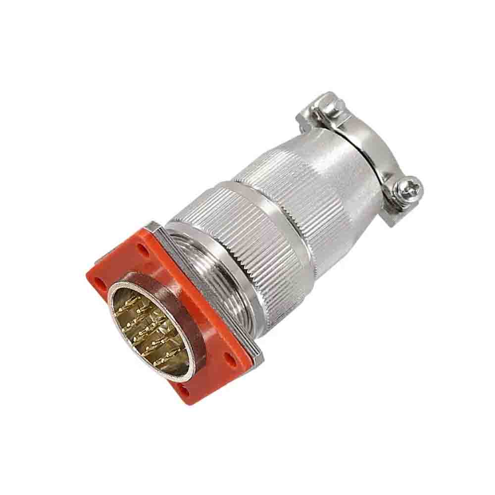 Elecbee Sealed Aviation Connector MX23 19 Core Docking Whole Set Glass Sealed Male and Female Plugs for Vacuum Connection