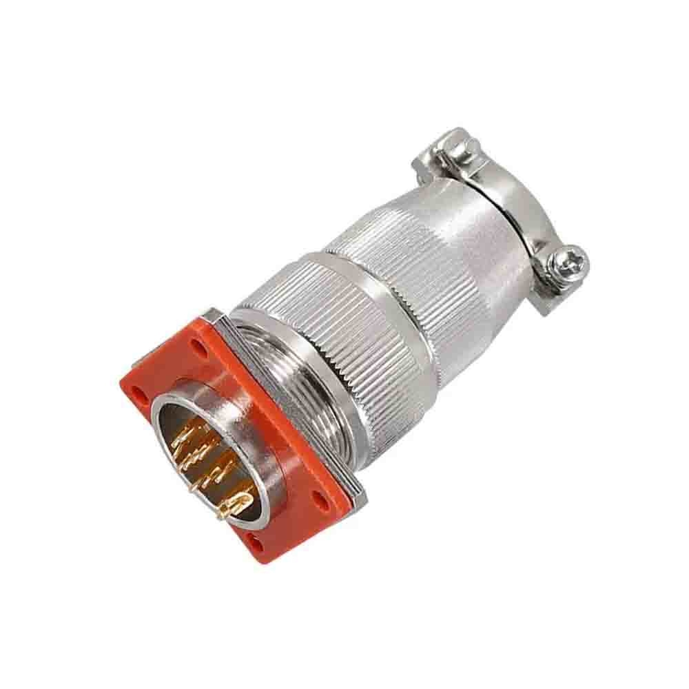 Elecbee Sealed Aviation Connector MX23 8 Core Docking Whole Set Glass Sealed Male and Female Plugs for Vacuum Connection