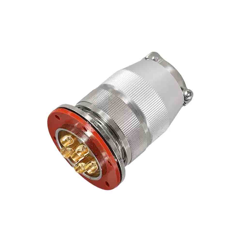 Elecbee Sealed Aviation Connector MX33 6 Core 50A Whole Set Glass Sealed Male and Female Plugs for Vacuum Connection