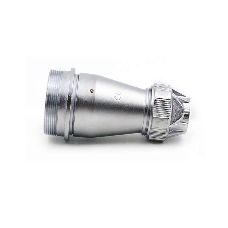 Elecbee 38pin Aviation Waterproof Male Plug and Female Socket WF48 TE+ZE Docking Straight Connector