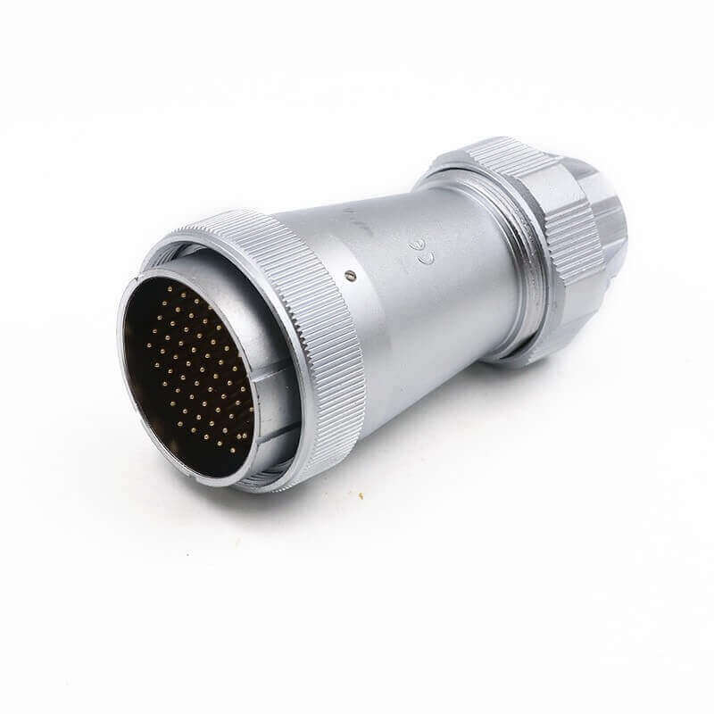 Elecbee WF55 series 61pin Male Plug and Female Socket TE+Z Straight Aviation Waterproof Connector