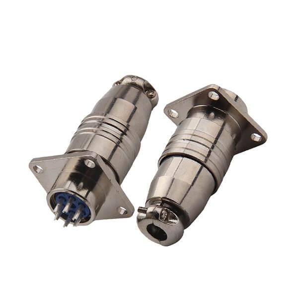 Elecbee Aviation Connector Diam 16mm XS16-6pin Push-Pull Circular Quick Connector 5A 500v Male-Female Plug