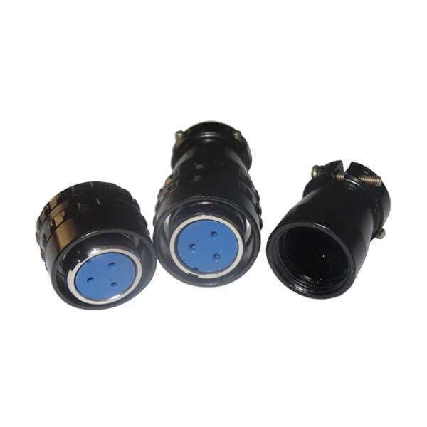 Elecbee XS16 3 Core Aviation Plug Black Screw Crimp For Cable