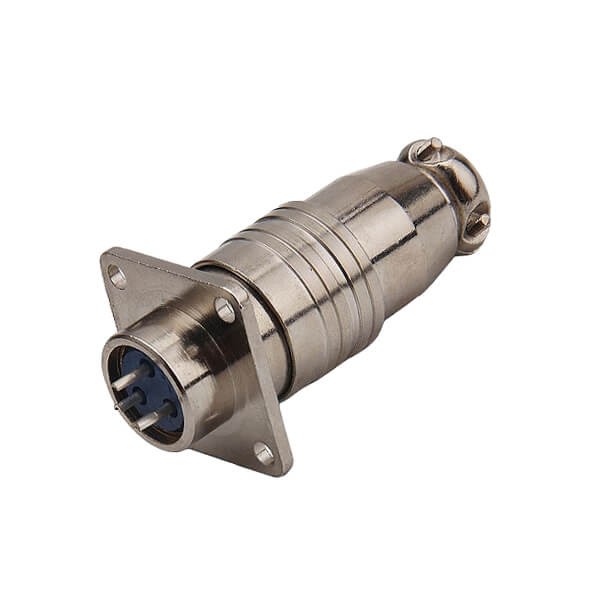 Elecbee XS16-3 Industrial Screw-on Aviation Connector Plug Socket Square Head