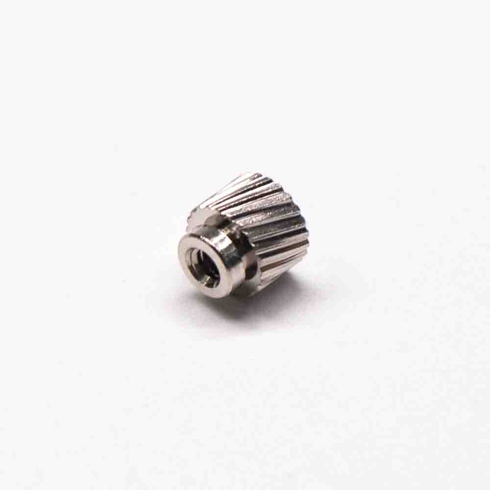 Elecbee Brass Hardware Nuts Nickel-plated Surface Twill