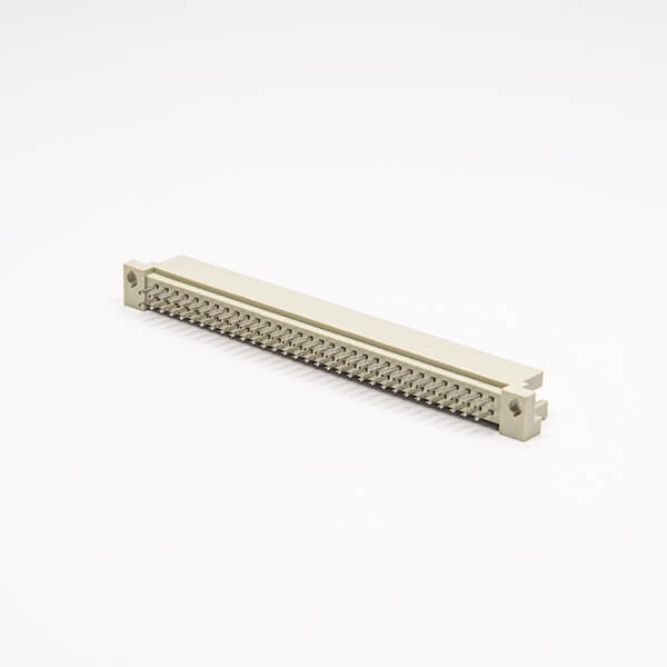 Elecbee DIN 41612 Connector Types 64 Pin Straight Male A+B Double Rows Pcb Mount Male Panel Receptacles