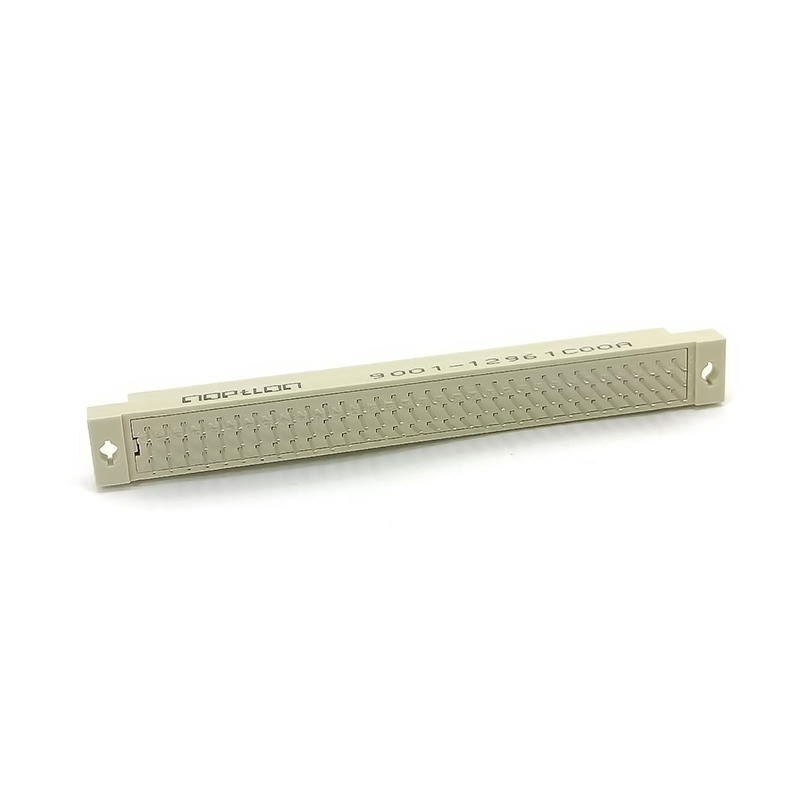 Elecbee Din 41612 Female 96 PIN PH2.54（A+B+C）180 Degree European Socket DIP Type for PCB Mount Connector