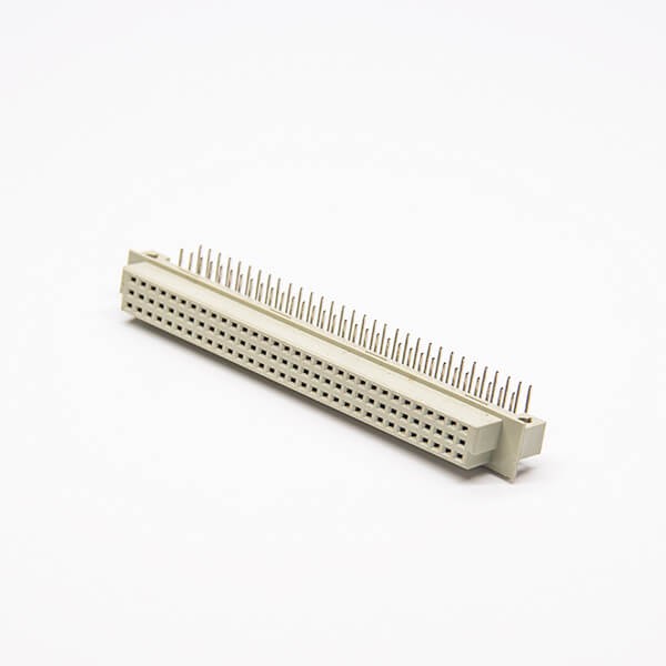 Elecbee Din 41612 Female Connector 32 Pin Right Angle Rows A+C PCB Mount Female Panel Receptacles