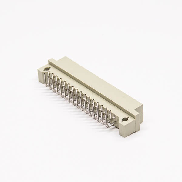 Elecbee Din 41612 Male 32 PIN PH2.54mm（A+B）Angled European Socket Through Hole for PCB Mount