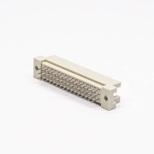 Elecbee Straight Din 41612 Connector 48 Pin Straight A+B+C Three Rows Pcb Mount Male Panel Receptacles