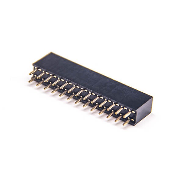 Elecbee 10pcs 2X13 Pin PCB Female Header Dual Row Straight Y Type DIP