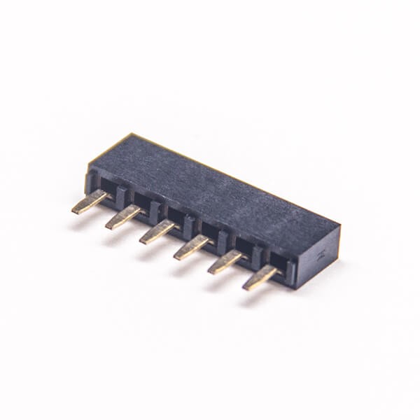 Elecbee 10pcs PCB Pin Header Female Single Row 2.54mm Center Spacing