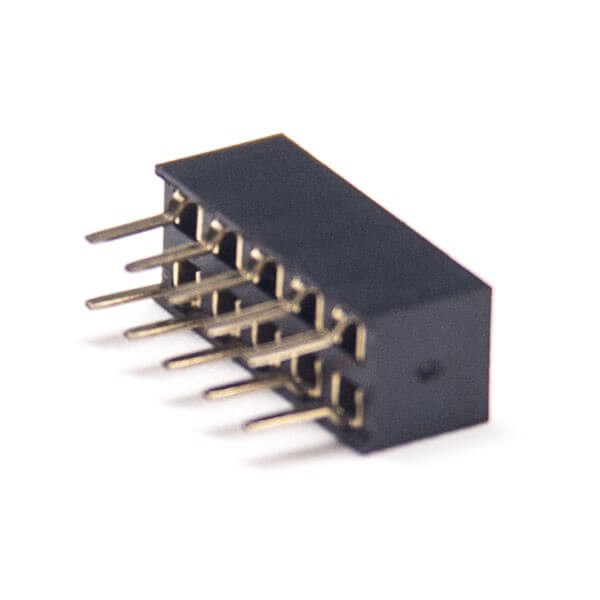 Elecbee 10pcs Straight Female Header 2.0mm Picth Dual Row Through Hole