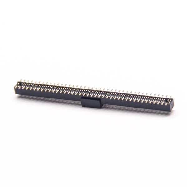 Elecbee 2x40 Pin Header Female 180 Degree SMT PCB Mount Double Row 1.27mm Picth